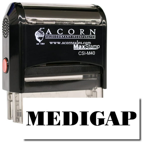 Large Self-Inking Medigap Stamp