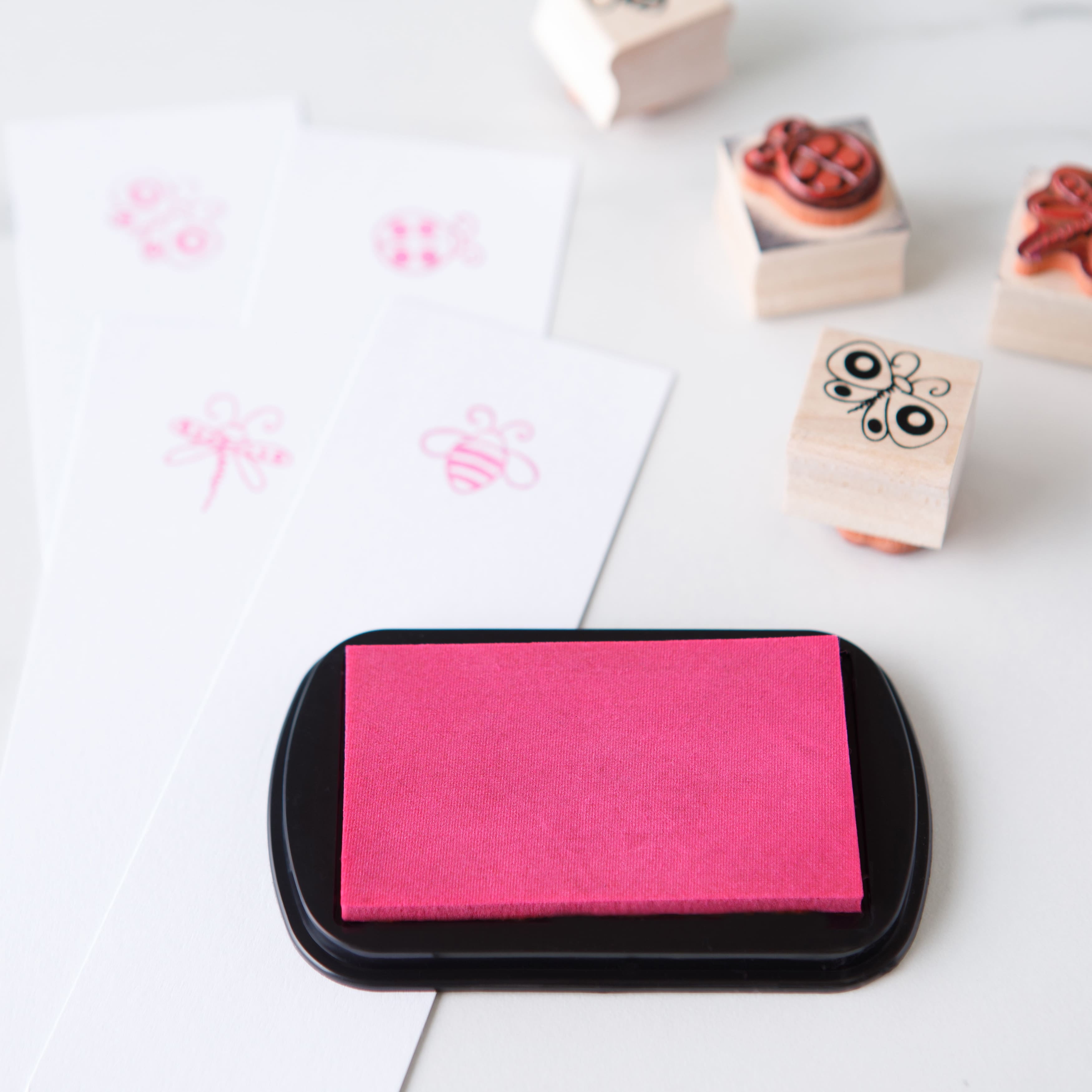 Ink Pad Holder Pink – Sweet Sentiment Stamps