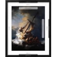 thumbnail image 5 of Art.com Christ in the Storm on the Lake of Galilee, 1633 Giclee Print by Rembrandt van Rijn, Black Frame Wall Art, 17" x 21", 5 of 5
