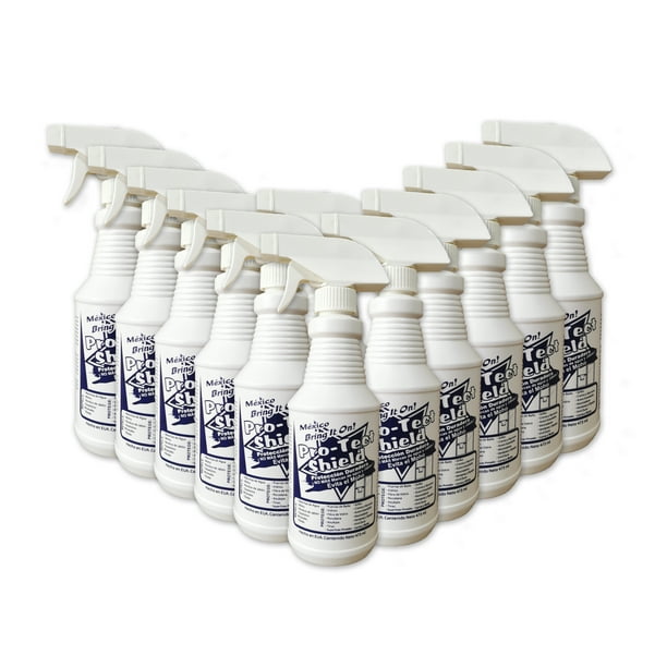 Protector PROTECT SHIELD - Repelente de Agua Protector de Vidrio Cristal Azulejo Porcelana Cerámica y Más - 473ml (12 piezas)