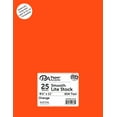 thumbnail image 2 of Lite Stock 8.5x11 60lb Text 25pc Orange, 2 of 2