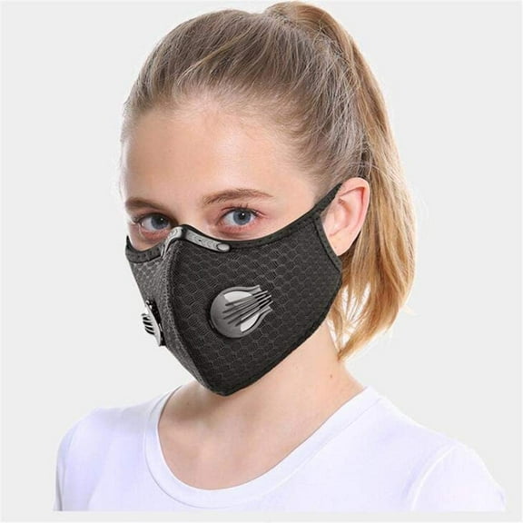 Mesh Face Mask with Activated Carbon Filters - Quick Shipping from USA. Buy 3 Get 2 Free