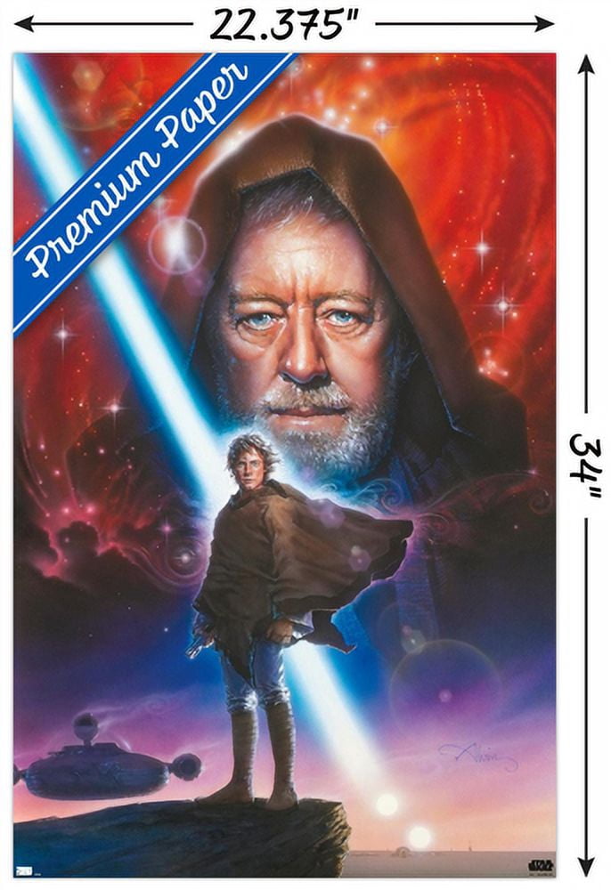 Star Wars: Original Trilogy - Mentor Wall Poster, 22.375