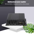 thumbnail image 3 of Sonew Household Aluminum Alloy HiFi Power Amplifier 12V with Remote Control Compatible for Various Digital Devices,Adjustable Power Amp,HiFi Power Amplifier, 3 of 10