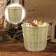 thumbnail image 3 of Cesta tejida de bambú para el hogar, cesta tejida, contenedor de almacenamiento multifuncional, 3 of 7