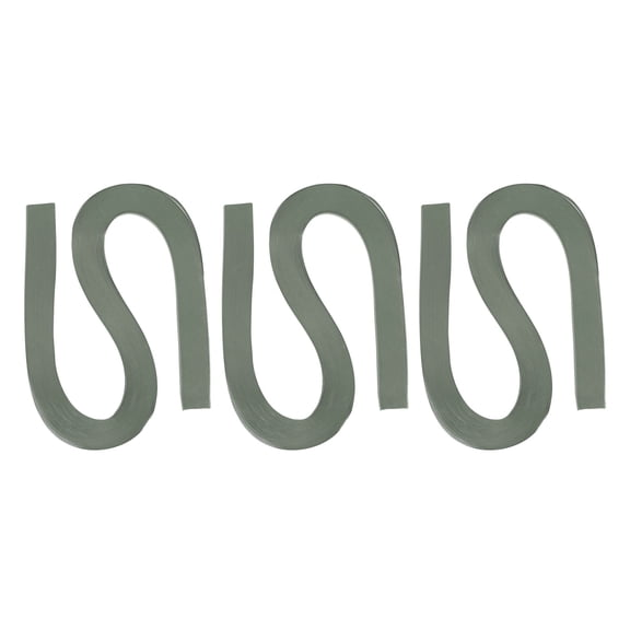 360pcs Quilling Strips Paper 3/16"(5mm) 21" Origami Paper Quilling Strip for Art DIY Craft Christmas, Light Grey