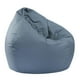 thumbnail image 4 of Bolsa de frijoles impermeable grande de 2 piezas sin relleno, cómoda funda de silla Asientos cómodos para niños Adluts - Rojo y gris, 4 of 8