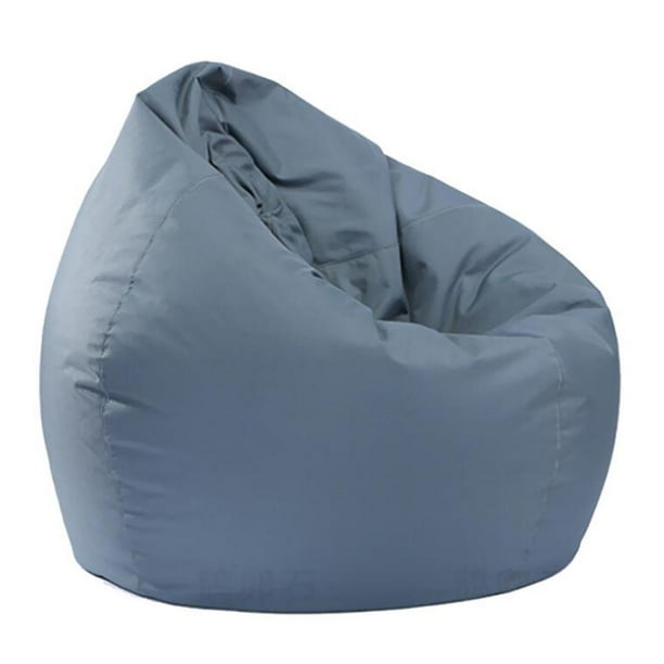 Silla de bolsa de frijoles de almacenamiento impermeable para y adultos Funda de bolsa de frijoles Almacenamiento de animales de peluche o espum gris Macarena Beanbag Sofa Cover