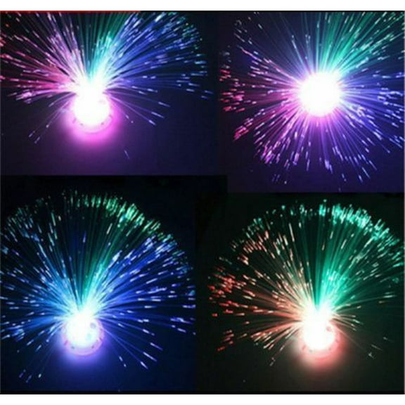 Multicolor Fiber Optic Lamp Light Holiday Wedding Centerpiece Fiberoptic LED