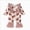 A105-Coffee, variant on Baby Girl Clothes Long Sleeve Romper Pants Fall Winter Outfit Set