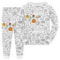 thumbnail image 3 of SUSUSU Kids Thanksgiving Homewear, Hand Painted Coloring Pajama, Play and Wear Outfit for Children, 3 of 6