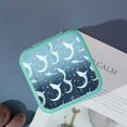 thumbnail image 4 of Autua Whale Stars Ocean Travel Jewelry Box, Flexible Storage Case for Necklace, Ring, Earring Green, 4 of 5