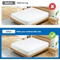 thumbnail image 6 of 60" L High Density Sagging Mattress Support with Flat Top, 2" Thick Foam Bed Boards for Under Mattress, Firm Pad to Fix Sinking Bed for Sags Deeper 1"-2", (60"x24"x2"), 6 of 8