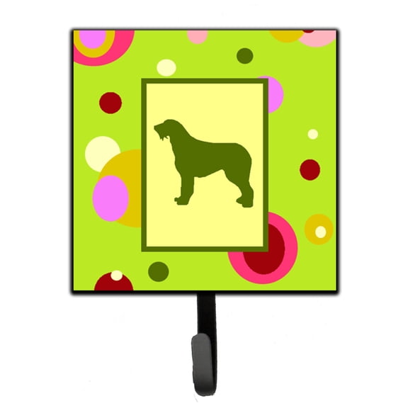 Carolines Treasures CK1135SH4 Irish Wolfhound Leash or Key Holder Single Hook multicolor