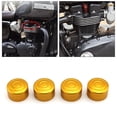 thumbnail image 3 of S SERENABLE Head Bolts Caps Fit for Bonneville T120 for Thruxton R Gold Circle, 3 of 9
