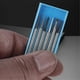 thumbnail image 2 of 6-Piece Tungsten Steel Engraving Tool Set with 2.35mm Shank for Carving and Routing橄榄琥珀色铣刀套装, 2 of 5