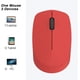 thumbnail image 4 of El Ratón Bluetooth Silencioso Multidispositivo Puede Cambiar Fácilmente Hasta 3 Dispositivos Ratón Óptico Ergonómico Inalámbrico Sin Ruido, Rojo, 4 of 8