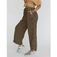 thumbnail image 3 of Lentta Womens Wide Leg Sweatpants High Waist Baggy Pants Drawstring Athletic Palazzo Pants with Pockets, 3 of 7