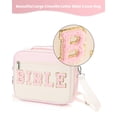 thumbnail image 7 of Soda Candy Bible Cover Case for Women, Large Chenille Letter Bible Bag with Shoulder Strap Bible Carrying Tote Bags for Bible Study Accessories, for Women Lady, 7 of 7