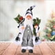 thumbnail image 1 of Fiudx Muñeco Navideño de Papá Noel, Figura de Resina de Papá Noel, Textura Suave con Sombrero Largo, Diseño de Bandera Estrellada Brillante, Decoración para El Hogar y La Oficina, Ideal Como Regalo N, 1 of 3