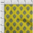 thumbnail image 1 of oneOone Cotton Poplin Fabric Leaves Block Decor Fabric Printed BTY 42 Inch Wide, 1 of 4