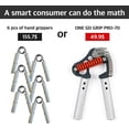 thumbnail image 5 of GD Iron Grip Hand Grip Strengthener (Adjustable Hand Grips for Strength Training) Wrist and Forearm Strength Trainer, 5 of 5