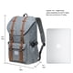 thumbnail image 2 of KAUKKO Mochila para portátil al aire libre, mochila de viaje para portátil de 15,6 pulgadas (5-12-gris) KAUKKO EP5-12-Grey, 2 of 5