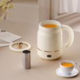 thumbnail image 2 of 3-in-1 Multifunctional Portable Electric Cooking Mug, 30oz Rechargeable Coffee Mug Warmer with Adjustable Temp & 24h Keep-Warm for Coffee Porridge Soup, 2 of 8