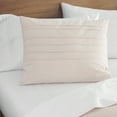 thumbnail image 5 of 100% Cotton King Percale Duvet Set (3 Piece) Beige Stripe Print by Simply Put, 5 of 6
