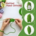 thumbnail image 2 of Romantic Pickle Crochet Doll - 'I Pickle You' Love Gift, Perfect Anniversary Birthday Present for Couples, Ideal Home Decor, 2 of 5