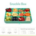 thumbnail image 4 of Melii Contenant Snackle avec 12 sections, Bleu, 1 unité, 4 of 7
