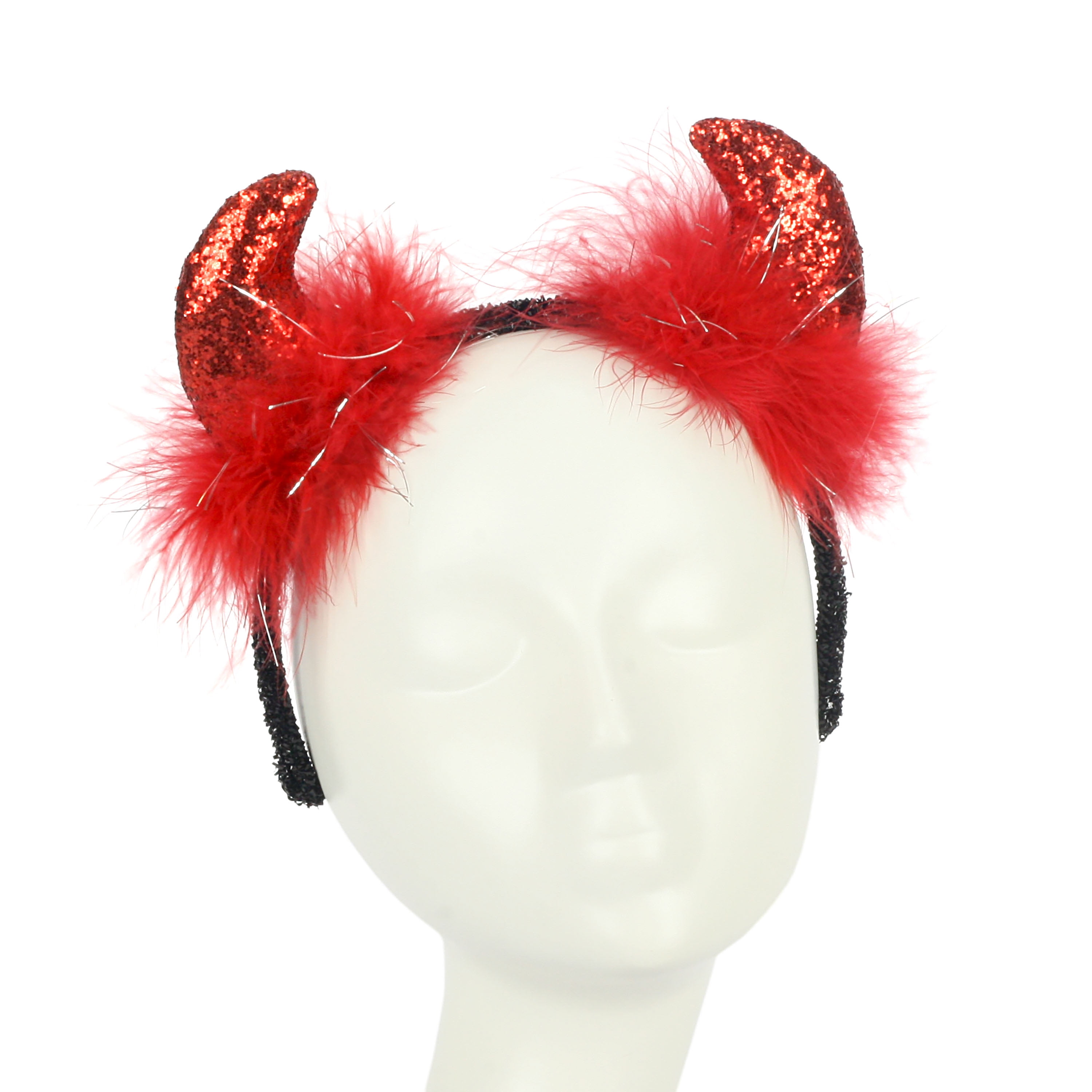 1Pcs Headband Devil Horn Accessory Party Favors Supplies Props Costume 