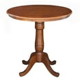 thumbnail image 6 of International Concepts Oakdale 30 in. Round Top Pedestal Counter Height Dining Table, 6 of 7