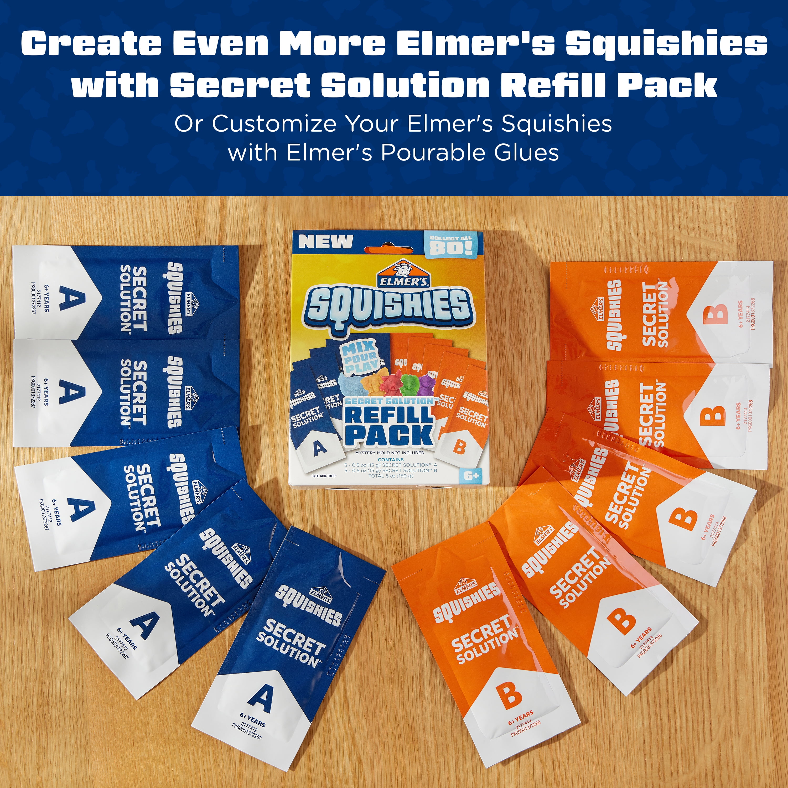 Elmer's® Expands Squishies Collection to Include Glow in the Dark