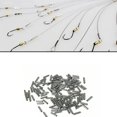 thumbnail image 6 of 100pcs/Lot Stainless Steel High Quality Connector single Copper  Crimp Sleeve Line Crimping Sleeves Fishing Wire Tube 1.4 X 8MM, 6 of 8