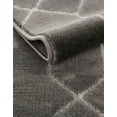 thumbnail image 4 of Marilyn Monroe Glam Collection Area Rug - Trellis (5' 3" x 8' Oval Gray Silver/Silver), 4 of 9