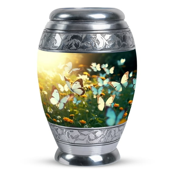 Butterfly Urns For Human Ashes - Small Urns For Ashes Keepsake - Funeral Cremation Urns For Ashes - Human Funeral Urns For Human Ashes Adult (Size -3Inch, 1Pcs)
