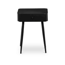 Meridian Furniture Rylan Black Metal Night Stand