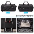 thumbnail image 4 of Kuston Sports Gym Bag with Shoes Compartment and Wet Pocket for Men Women Black, 4 of 6