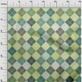 thumbnail image 3 of oneOone Cotton Poplin Lime Fabric Check Sewing Material Print Fabric By The Yard 56 Inch Wide, 3 of 4