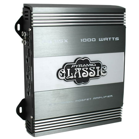 Pyramid PB715X 1000W 2 Channel Car Audio Amplifier Power Amp MOSFET 2 Ohm