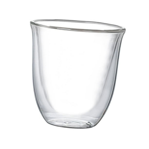 Tazas de café expreso Cristalería Vasos Vasos para leche y zumo Vasos de doble pared Vasos de café 240ml