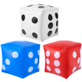 thumbnail image 1 of Dados de Juego KISEER Jumbo Inflables de PVC de 14" en Juego de 3 Colores, 1 of 7
