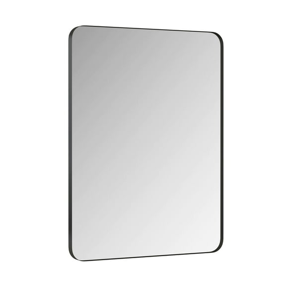 Cterwk Rectangular Wall Mirror Black Metal Frame Vanity Mirror for Bathroom, Living Room, Bedroom, 30x40 Inch