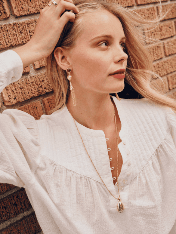 Scenario Tassel Drop Earrings, Gold-Tone