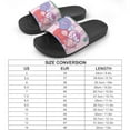 thumbnail image 2 of GZHJMY Stylish Slides for Women Men, Cartoon Little Girl Best Friend Soft Flexible Slip-on Sandals Slippers, 2 of 7