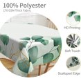 thumbnail image 3 of 60x84inches Watercolor Eucalyptus Leaves Tablecloth Sage Green Gold Leaves Rectangle Table Covers Oil-Proof Polyester Table Cloths for Dining Table Buffet Party Supplies Outdoor Home Decor, 3 of 7