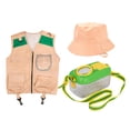 thumbnail image 2 of Juego de exploración al aire libre para niños de 3 piezas, kits de explorador de juguetes para niños, chaleco de carga lavable, kits de explorador de Hugo Chaleco de carga, 2 of 10