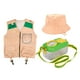 thumbnail image 2 of 3x kits de explorador de juguetes para niños, conjunto de exploración al aire libre para niños, chaleco, sombrero, disfraz de explorador de patio, 2 of 9