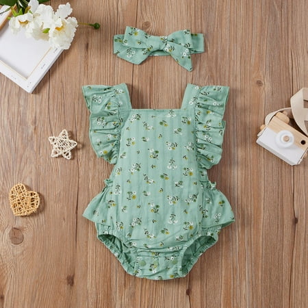 

Aayomet Baby Bodysuit Baby Bodysuit Baby Girl Boy Sweatshirt Romper Solid Color Checks Textured Long Sleeve Snaps Jumpsuit for Toddlers 0-24 Months Green 3-6 Months